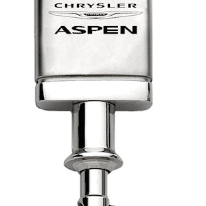 Dodge Aspen Satin-Chrome Valet Key Fob - Silver