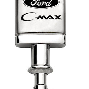 Ford C-Max Satin-Chrome Valet Key Fob - Silver