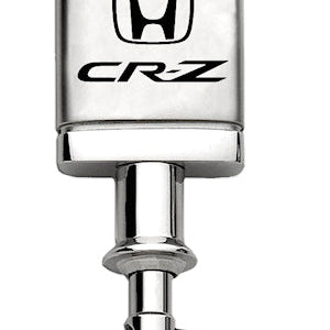 Honda CR-Z Satin-Chrome Valet Key Fob - Silver