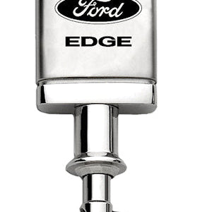 Ford Edge Satin-Chrome Valet Key Fob - Silver