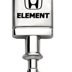 Honda Element Satin-Chrome Valet Key Fob - Silver