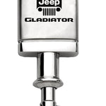 Jeep Gladiator Satin-Chrome Valet Key Fob - Silver