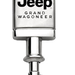 Jeep Grand Wagoneer Satin-Chrome Valet Key Fob - Silver