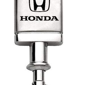 Honda Satin-Chrome Valet Key Fob - Silver