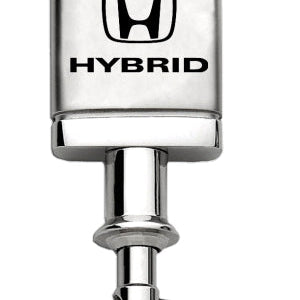 Honda Hybrid (Honda) Satin-Chrome Valet Key Fob - Silver