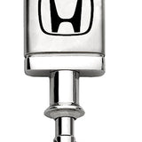 Honda (H Only) Satin-Chrome Valet Key Fob - Silver