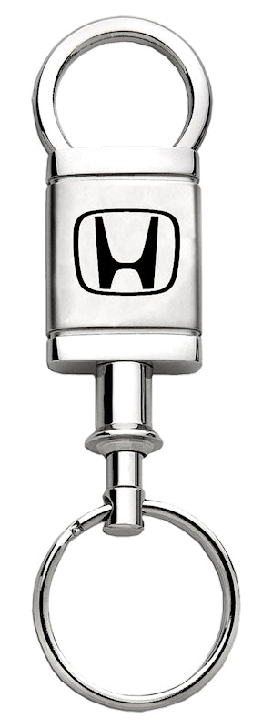 Honda (H Only) Satin-Chrome Valet Key Fob - Silver