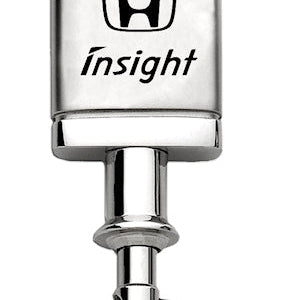 Honda Insight Satin-Chrome Valet Key Fob - Silver