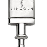 Lincoln Satin-Chrome Valet Key Fob - Silver