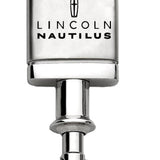 Lincoln Nautilus Satin-Chrome Valet Key Fob - Silver