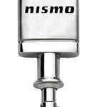 Nissan Nismo Satin-Chrome Valet Key Fob - Silver