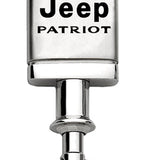 Jeep Patriot Satin-Chrome Valet Key Fob - Silver