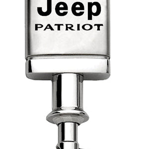 Jeep Patriot Satin-Chrome Valet Key Fob - Silver