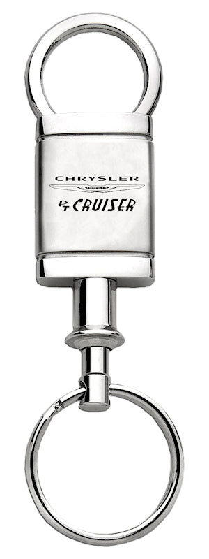 Chrysler PT Cruiser Satin-Chrome Valet Key Fob - Silver
