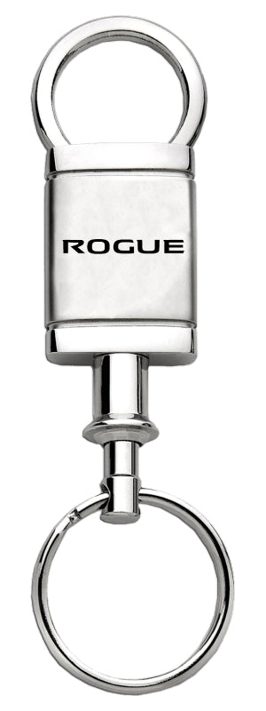 Nissan Rogue Satin-Chrome Valet Key Fob - Silver