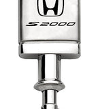 Honda S2000 Satin-Chrome Valet Key Fob - Silver