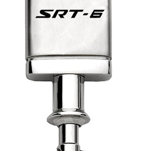 Dodge SRT-6 Satin-Chrome Valet Key Fob - Silver