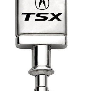 Acura TSX Satin-Chrome Valet Key Fob - Silver