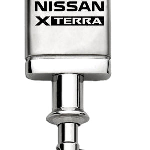 Nissan Xterra Satin-Chrome Valet Key Fob - Silver