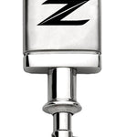 Nissan Z (New) Satin-Chrome Valet Key Fob - Silver