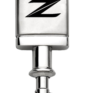 Nissan Z (New) Satin-Chrome Valet Key Fob - Silver