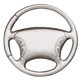 Blank Steering Wheel Key Fob - Silver