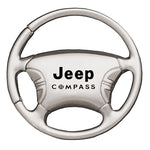 Jeep Compass Steering Wheel Key Fob - Silver