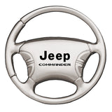 Jeep Commander Steering Wheel Key Fob - Silver