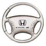 Honda Civic SI Steering Wheel Key Fob - Silver