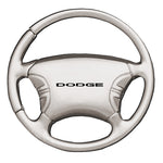 Dodge Steering Wheel Key Fob - Silver