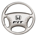 Honda Fit Steering Wheel Key Fob - Silver