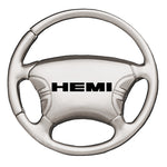 Mopar Hemi Steering Wheel Key Fob - Silver