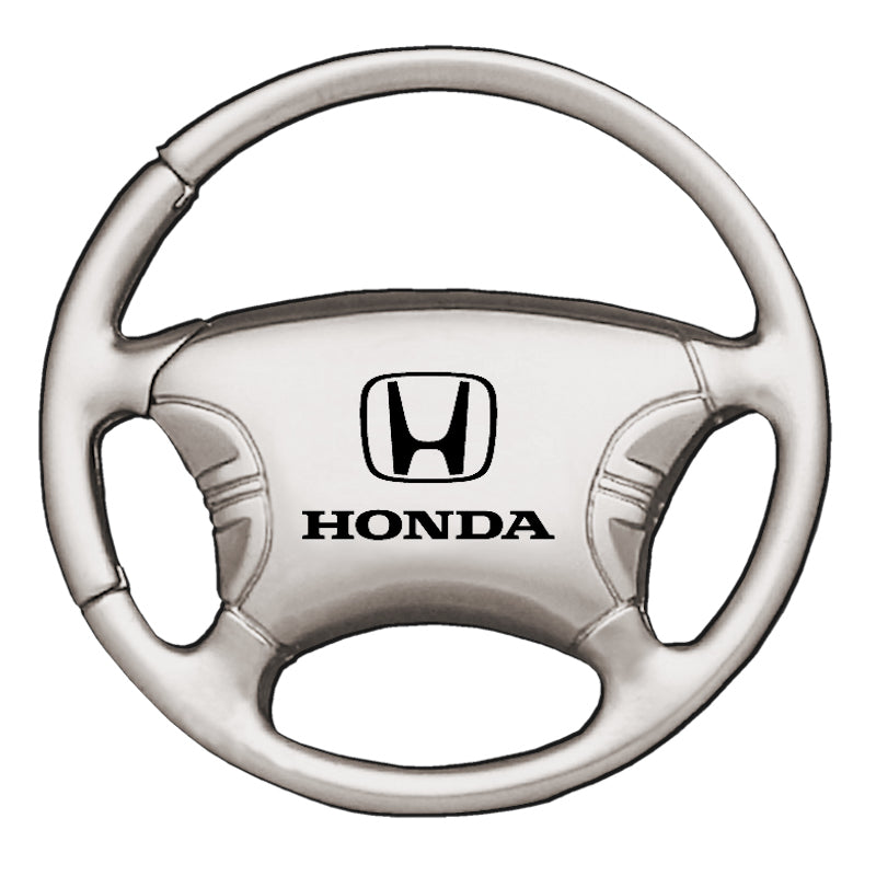 Honda Steering Wheel Key Fob - Silver