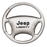 Jeep Liberty Steering Wheel Key Fob - Silver