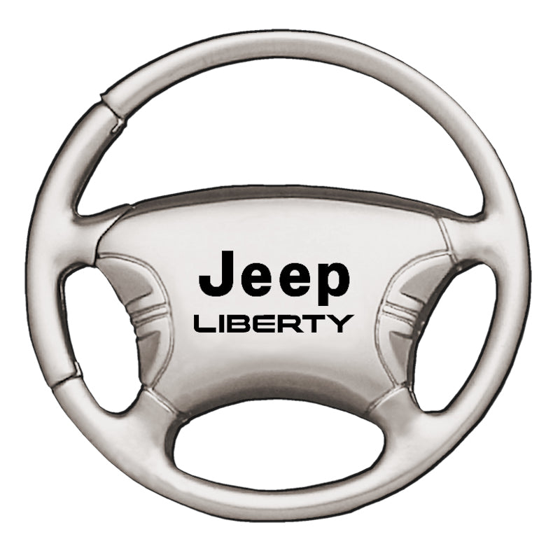 Jeep Liberty Steering Wheel Key Fob - Silver