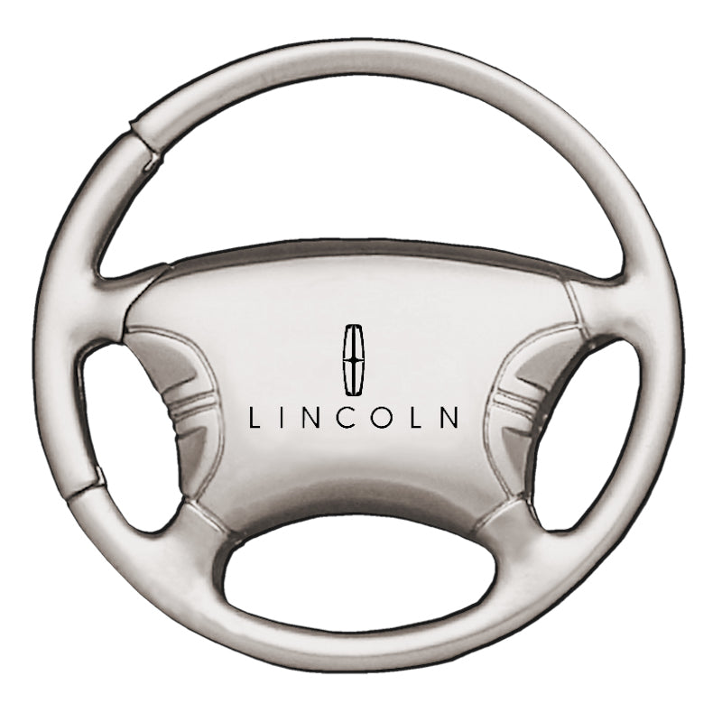 Lincoln Steering Wheel Key Fob - Silver