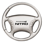 Dodge Nitro Steering Wheel Key Fob - Silver