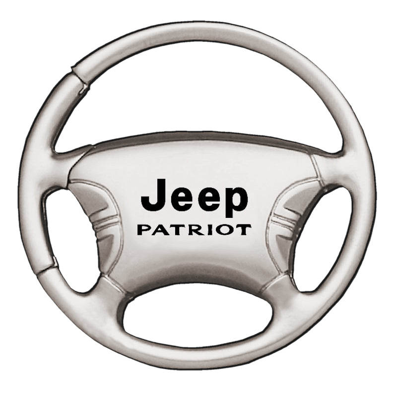 Jeep Patriot Steering Wheel Key Fob - Silver