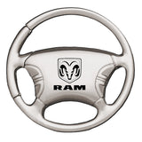 Ram Steering Wheel Key Fob - Silver