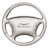 Ford Thunderbird Steering Wheel Key Fob - Silver