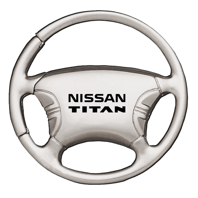 Nissan Titan Steering Wheel Key Fob - Silver