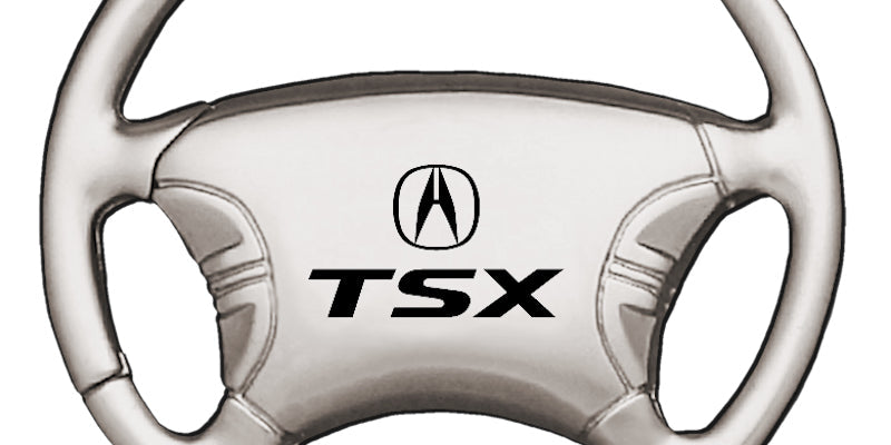 Acura TSX Steering Wheel Key Fob - Silver