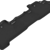All-Weather Custom-Fit Floor Mats for Acura Mdx 2007-2013 with Non-Slip Backing - Black - 2nd Row