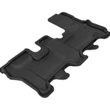 All-Weather Custom-Fit Floor Mats for Acura Mdx 2007-2013 with Non-Slip Backing - Black - 3rd Row