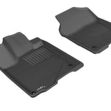 All-Weather Custom-Fit Floor Mats for Acura Rdx 2013-2018 with Non-Slip Backing - Black - 1st Row