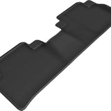 All-Weather Custom-Fit Floor Mats for Acura Rdx 2013-2018 with Non-Slip Backing - Black - 2nd Row