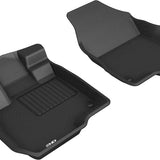 All-Weather Custom-Fit Floor Mats for Acura Rdx 2019-2025 with Non-Slip Backing - Black - 1st Row