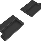 All-Weather Custom-Fit Floor Mats for Audi Tt 2016-2023 with Non-Slip Backing - Black - 2nd Row