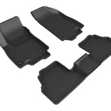All-Weather Custom-Fit Floor Mats for Buick Encore 2013-2022 with Non-Slip Backing - Black - 1st Row 2nd Row