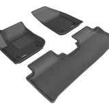 All-Weather Custom-Fit Floor Mats for Buick Envision 2016-2020 with Non-Slip Backing - Black - 1st Row 2nd Row